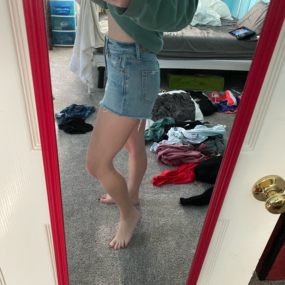 Grlfrnd denim shorts! Cindy high rise!